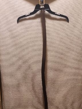 Slim Brown Leather Belt